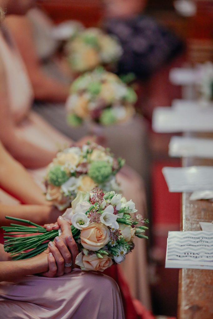 Damas de honor en la ceremonia bodas Covid19